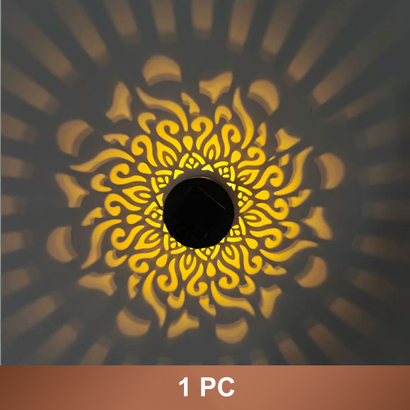 💡💓Surprise Price: Only £7.99!!🔥Solar-Powered Mandala Projector Light🎁🏠