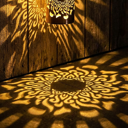 💡💓Surprise Price: Only £7.99!!🔥Solar-Powered Mandala Projector Light🎁🏠