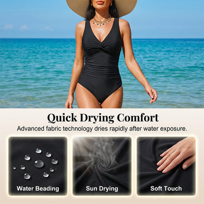 👙Only £13.99 Last Day Promotion!👚Women's Tummy Control One-Piece Swimsuit🔥