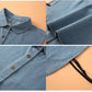 Detachable Denim Fake Collar for Women