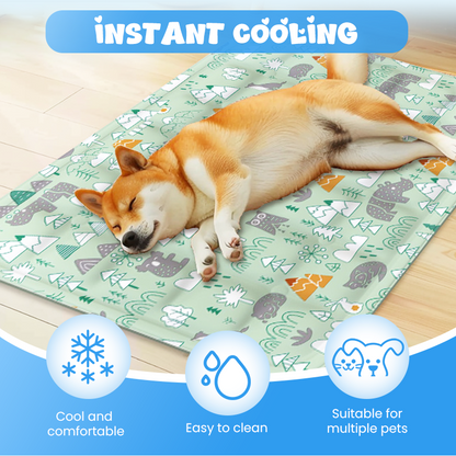 Durable Cartoon Cooling Pet Mat