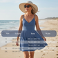 🥳Last Day Special Price ￡13.99!!🌿 50% OFF! Women‘s Ribbed Knit Romper – Breathable & skin-friendly, keeps shape. Flared skirt with hidden shorts, no riding up. 6 colors. Effortless everyday elegance. 👙✅