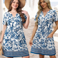 🔥LAST DAY SALE: ONLY ￡15.99!!💃Women's Elegant V-Neck Summer Vacation Dress