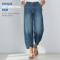 Women's Casual Wide-Leg Cropped Jeans