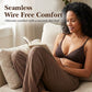Women's Wire-Free Jelly Support Triangle Bralette