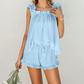 🔥2026  Hot  Sale🔥  Soft & Comfy Ruffle Trim Pajama Set