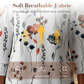 🌸2026 Summer Hot Sale 60% OFF👕Women’s Casual Printed V-Neck Top 3/4 Sleeve Shirts