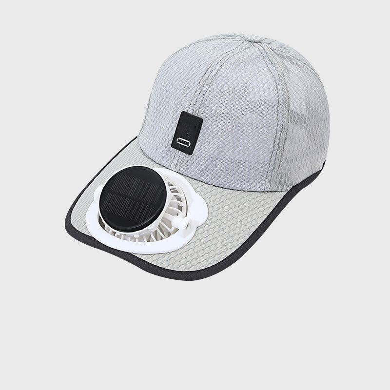 🔥Hot Sale 45% Off🔥Breathable Baseball Cap with Solar Fan