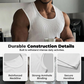🏆Last Day Special Price ￡13!!💐2026 Men's Ribbed Knit Slim Fit Tank Top