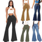 🔥 50% OFF NOW!🔥Women’s High-waist Stretch Flared Denim Pants