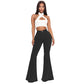 🔥 50% OFF NOW!🔥Women’s High-waist Stretch Flared Denim Pants