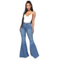 🔥 50% OFF NOW!🔥Women’s High-waist Stretch Flared Denim Pants