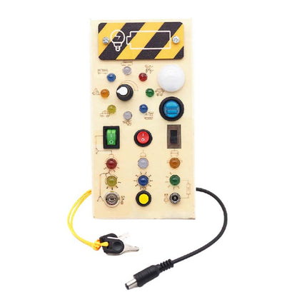Gifts For Children🎁Wooden Busy Board Toys with LED Lights