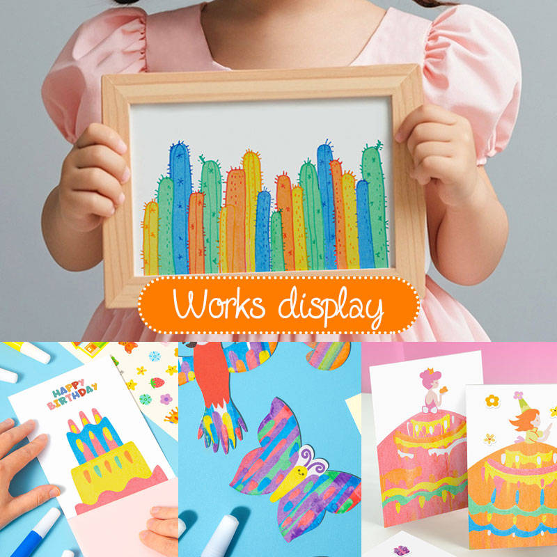 Gifts For Children🎁DIY Rainbow Scratch Christmas Painting