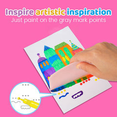 Gifts For Children🎁DIY Rainbow Scratch Christmas Painting