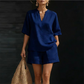 🔥 BIG CLEARANCE SALE 🔥☁️ 2026 New Arrival! 🍀Women's Casual V-Neck Two-Piece Short Set