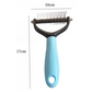 ⏰LAST DAY SPECIAL PRICE: Only £6.99🔥Dual-Sided Pet Grooming Comb for Dogs & Cats