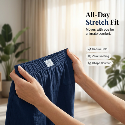 ⏳Limited-time 50% off⏰Women's Casual Elastic Waist Wrap Skort