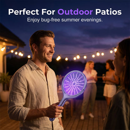 🏆LAST DAY SALE 50% OFF🔥2-in-1 Rechargeable Electric Fly Zapper 🪰⚡ | USB-C, Child-Safe & Quiet – Kills Mosquitoes & Flies Instantly | For UK Homes, Bedrooms & Kitchens 🇬🇧