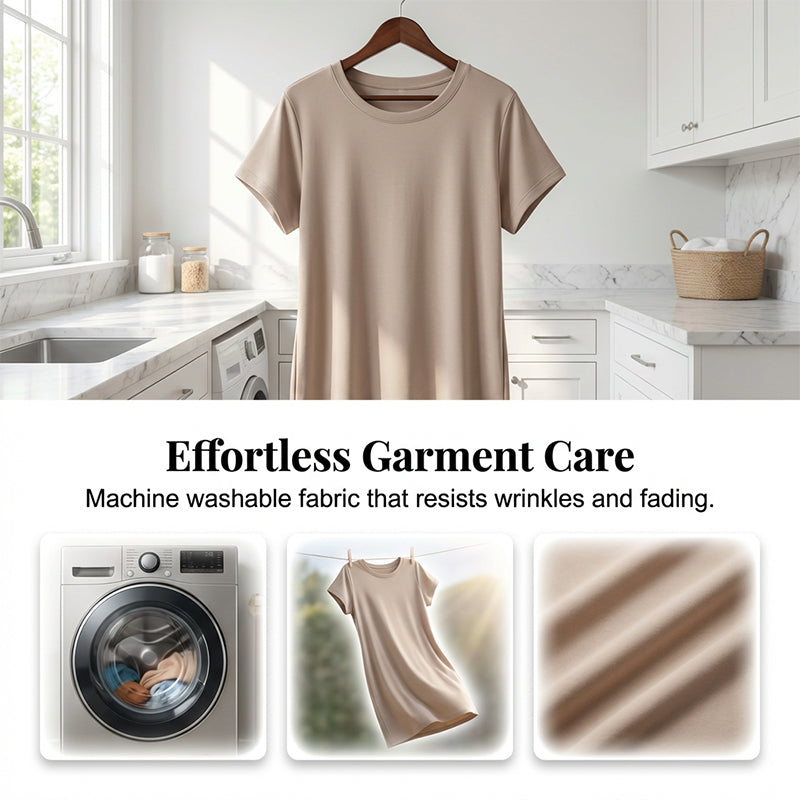🌺Summer Hot Sale 70% OFF💐Women's Casual Short Sleeve T-Shirt Dress
