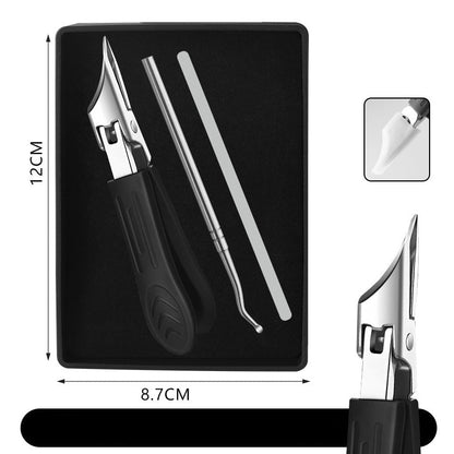 ✂️Summer Hot Sale - Up to 70% OFF⚡50K+ SOLD!🦶 Wide Jaw Opening Nail Clippers for Thick Nails – Sharp blades & easy grip – Perfect for seniors, diabetics or tough toenails – safe and precise ✨🩹