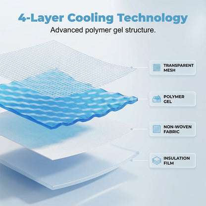 ☀️Limited Discount 50% Off🎁!! ❄️ Instant Cooling Ice Patches – Chill Out Instantly, Stay Cool for Hours! 🧊😎