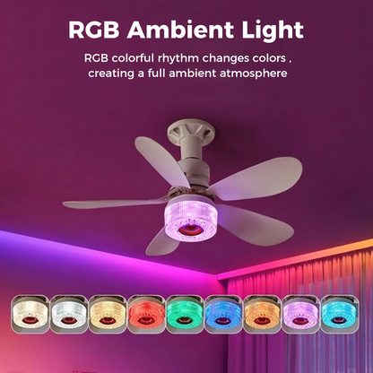 📢📢40% OFF !! ⏰3-in-1 Ceiling Fan with Light & Bluetooth Speaker 🎵 Cool Breeze, Soft Light & Smooth Music – All Day Comfort 🛋️