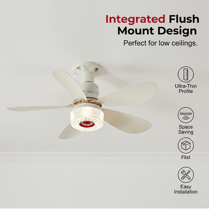 📢📢40% OFF !! ⏰3-in-1 Ceiling Fan with Light & Bluetooth Speaker 🎵 Cool Breeze, Soft Light & Smooth Music – All Day Comfort 🛋️