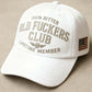 Vintage Baseball Cap with Funny Text