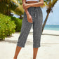 🎁2026 New Arrivals 60% OFF💥Women's Summer Plaid Capri Pants
