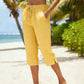 🎁2026 New Arrivals 60% OFF💥Women's Summer Plaid Capri Pants