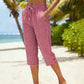 🎁2026 New Arrivals 60% OFF💥Women's Summer Plaid Capri Pants