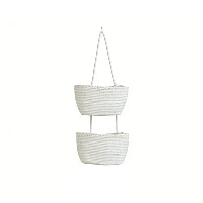 🧺 LIMITED-TIME 50% OFF! ✨ Wall-Hanging Storage Organizer – 3-Tier, Boho Style, Space-Saving 🏡