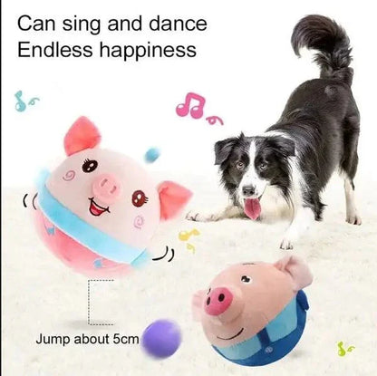 🥰Hot sale 50% OFF🎁Bouncing Piggy Interactive Dog Toy🐕