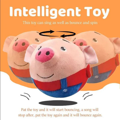 🥰Hot sale 50% OFF🎁Bouncing Piggy Interactive Dog Toy🐕