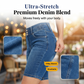 🌺Summer Hot Sale 65% OFF👖✨Women's High-Waist Stretch Denim Shorts