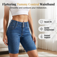 🌺Summer Hot Sale 65% OFF👖✨Women's High-Waist Stretch Denim Shorts