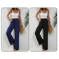 💖LAST DAY SALE 50% OFF💷Women's Summer Wide Leg Pants Flowy Drawstring Elastic Waist Trousers with Pockets