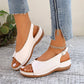 ⏳LAST DAY SALE ONLY ￡11.99!!🔥🔥Women’s Vintage Peep-Toe Comfort Sandals