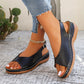 ⏳LAST DAY SALE ONLY ￡11.99!!🔥🔥Women’s Vintage Peep-Toe Comfort Sandals