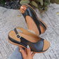 ⏳LAST DAY SALE ONLY ￡11.99!!🔥🔥Women’s Vintage Peep-Toe Comfort Sandals