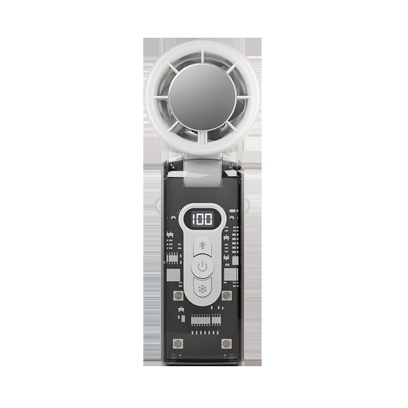 ⏳LAST DAY SALE ONLY￡13.99!!❄️IceCool™ 🇬🇧 3-in-1 Handheld Fan – 100 Speeds & 13,000 RPM Turbo Breeze ❄️ | Built-in LED Torch + SOS Mode 🔦 | 1800mAh Battery | Foldable, Transparent & Perfect for UK Festivals, Commutes & Heatwaves ☀️🇬🇧