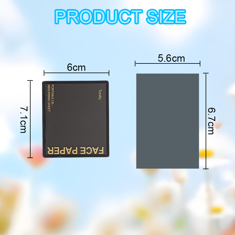 🥳2026 HOT SALE🥳💞50K+ SOLD!🌸✨ 50% OFF! 3‑in‑1 Oil‑Absorbing Paper – Blot, powder & mirror in one. Instant matte finish, no mess. Pocket‑sized summer essential! 💄💨