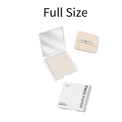 🥳2026 HOT SALE🥳💞50K+ SOLD!🌸✨ 50% OFF! 3‑in‑1 Oil‑Absorbing Paper – Blot, powder & mirror in one. Instant matte finish, no mess. Pocket‑sized summer essential! 💄💨