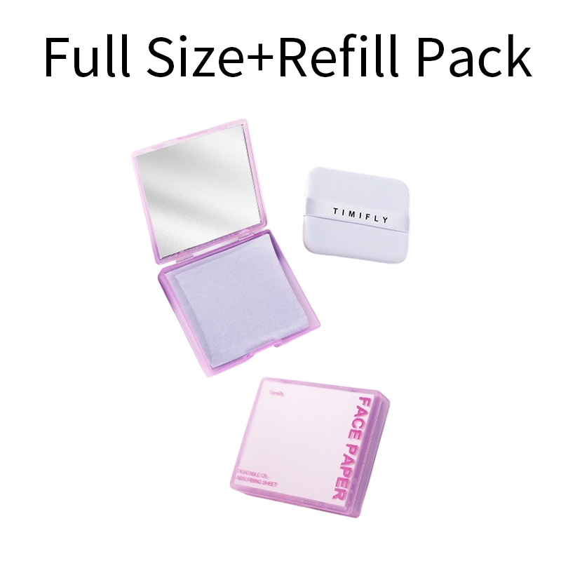 🥳2026 HOT SALE🥳💞50K+ SOLD!🌸✨ 50% OFF! 3‑in‑1 Oil‑Absorbing Paper – Blot, powder & mirror in one. Instant matte finish, no mess. Pocket‑sized summer essential! 💄💨