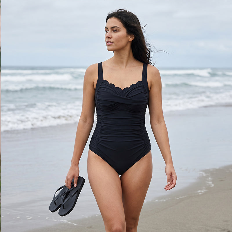 🌊💕2026 Summer Hot Sale 70% OFF👙✨Women's Classic Plus-Size One-Piece Swimsuit