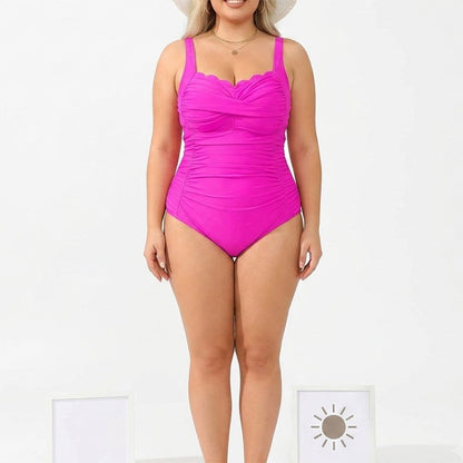 🌊💕2026 Summer Hot Sale 70% OFF👙✨Women's Classic Plus-Size One-Piece Swimsuit