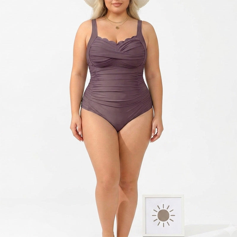 🌊💕2026 Summer Hot Sale 70% OFF👙✨Women's Classic Plus-Size One-Piece Swimsuit