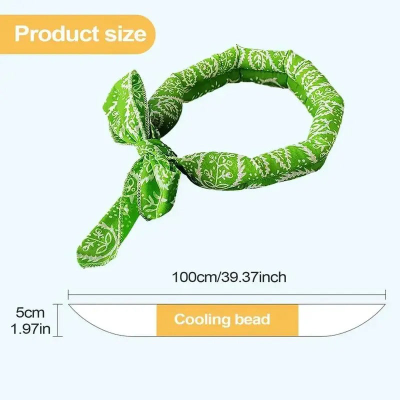 ⏳LAST DAY SALE ONLY ￡6.99!!🎀PipPaw™ Cooling Collar – Summer Relief for Dogs & Cats 🌞❄️  Vet-Safe • Reusable • No Freezer Needed • Made for British Heatwaves!