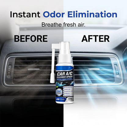 🔥Car A/C Vent Odor Remover & Cleaning Spray⏳ Deep Clean & Eliminate Car Air Vent Bad Odors✨